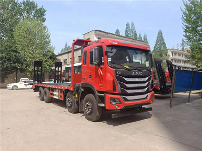 廣西防城港江淮前四后八平板拖車(chē)多少錢(qián)